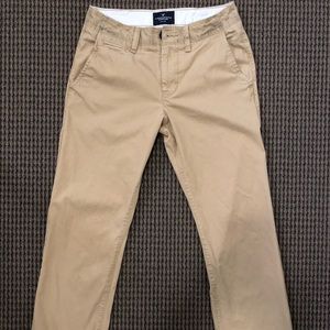 American Eagle Khaki Chino Straight 28X30